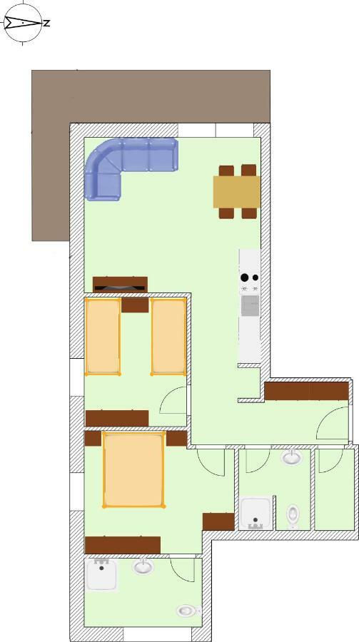 Apartman Jezko Tale Eksteriør bilde